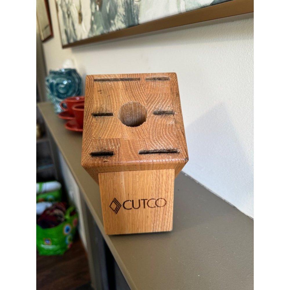 Cutco Wooden Knife Block - Picture 7 of 8